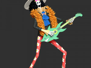 Brook - One Piece 3D प्रिंट मॉडल