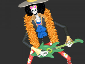 Brook - One Piece 3D प्रिंट मॉडल