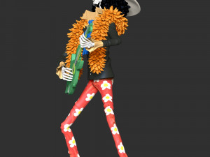 Brook - One Piece 3D प्रिंट मॉडल