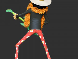 Brook - One Piece 3D प्रिंट मॉडल