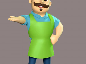 Mr Porter 3D Print Model