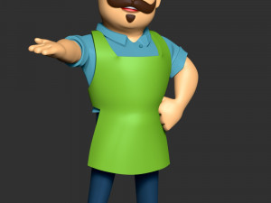 Mr Porter Modello di stampa 3D