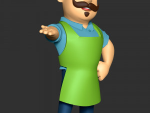 Mr Porter Modello di stampa 3D