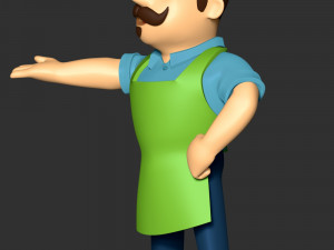 Mr Porter Modello di stampa 3D
