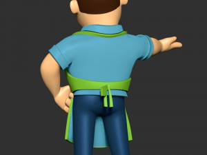 Mr Porter Modello di stampa 3D