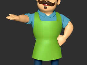 Mr Porter Modello di stampa 3D