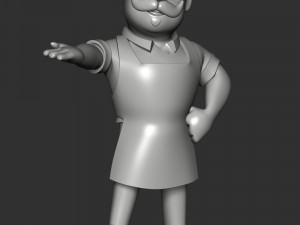 Mr Porter Modello di stampa 3D