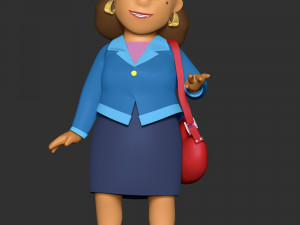 Mayor Goodway - PAW Patrol 3D प्रिंट मॉडल