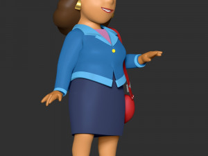 Mayor Goodway - PAW Patrol 3D प्रिंट मॉडल