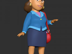 Mayor Goodway - PAW Patrol 3D प्रिंट मॉडल