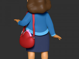 Mayor Goodway - PAW Patrol 3D प्रिंट मॉडल