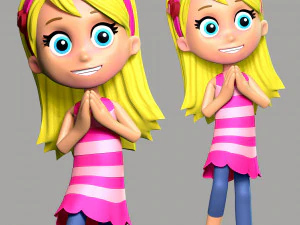 Katie - Pen&ccedil;e Devriyesi 3D Baskı Modeli