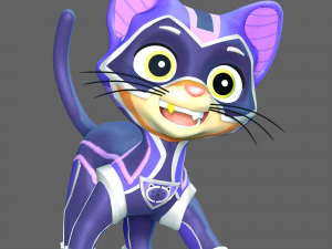 모방범 - 발 순찰대 3D 프린트 모델