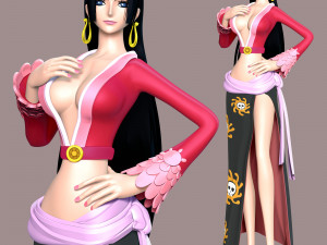 Boa Hancock - One Piece 3D 프린트 모델