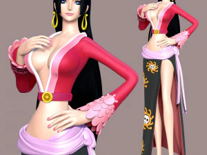 Boa Hancock-een stuk 3D printmodel