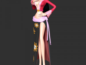 Boa Hancock - One Piece 3D 프린트 모델