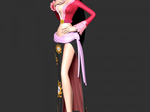 Boa Hancock - One Piece 3D 프린트 모델