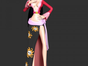 Boa Hancock - One Piece 3D 프린트 모델