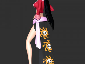 Boa Hancock - One Piece 3D 프린트 모델