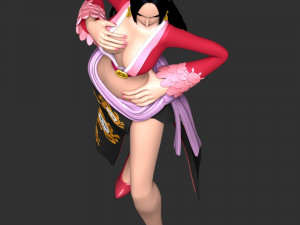 Boa Hancock - One Piece 3D 프린트 모델