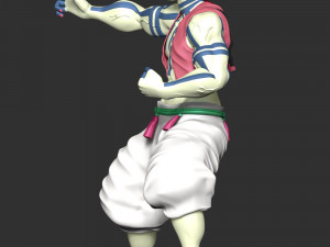 Demon Slayer - Akaza Kimetsu no Yaiba Modello di stampa 3D