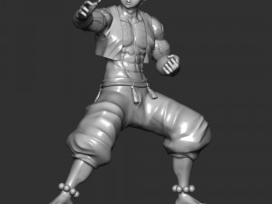 Demon Slayer - Akaza Kimetsu no Yaiba Modello di stampa 3D