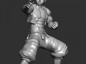 Demon Slayer - Akaza Kimetsu no Yaiba Modello di stampa 3D
