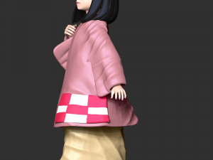Hanako Kamado Demon Slayer Kimetsu no Yaiba 3D Baskı Modeli