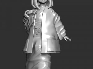 Hanako Kamado Demon Slayer Kimetsu no Yaiba 3D Baskı Modeli