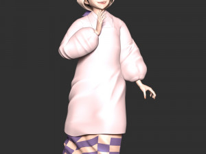Kie Kamado Demon Slayer Kimetsu no Yaiba Model Cetak 3D