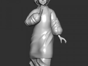 Kie Kamado Demon Slayer Kimetsu no Yaiba Model Cetak 3D
