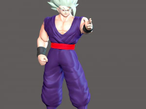 Dragon Ball - чудовисько Гохан 3D Принт Модель