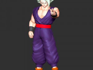 Dragon Ball - Gohan Beast Model Cetak 3D