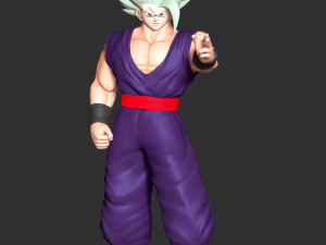 Dragon Ball - Gohan Beast Model Cetak 3D