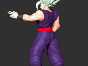 Dragon Ball - Gohan Beast Model Cetak 3D