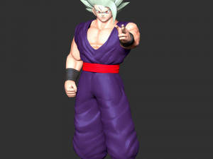 Dragon Ball - Gohan Beast Model Cetak 3D