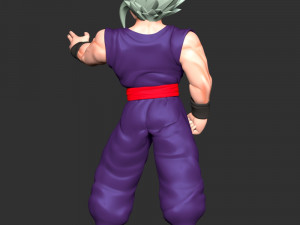 Dragon Ball - Gohan Beast Model Cetak 3D