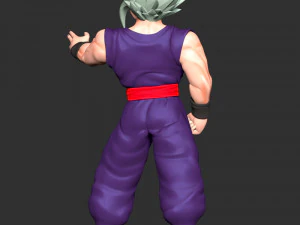 Dragon Ball - Gohan Beast 3D Print Model