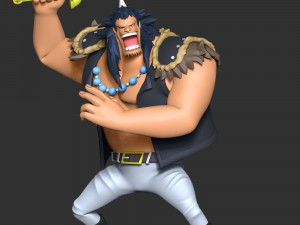 One Piece - Beast Pirate 3 3D Print Model