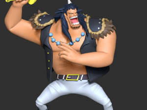 One Piece - Beast Pirate 3 3D Print Model