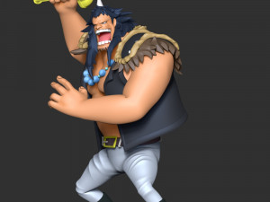 One Piece - Beast Pirate 3 3D Print Model