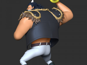 One Piece - Beast Pirate 3 3D Print Model
