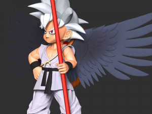 Goku Seraphim - Dragon Ball 3D Print Model
