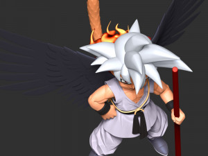 Goku Seraphim - Dragon Ball 3D Print Model