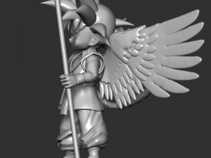 Goku Seraphim - Dragon Ball 3D Print Model