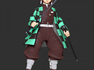 Demon Slayer Hinokami Chronicles - Tanjiro 3D Print Model