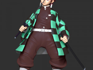 Demon Slayer Hinokami Chronicles - Tanjiro 3D Print Model