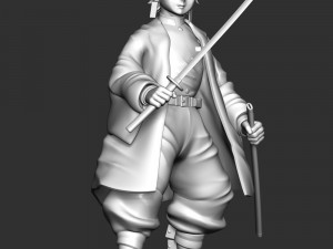 Demon Slayer Hinokami Chronicles - Tanjiro 3D Print Model