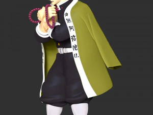 Demon Slayer Hinokami Chronicles - Gyomei Himejima 3D Print Model