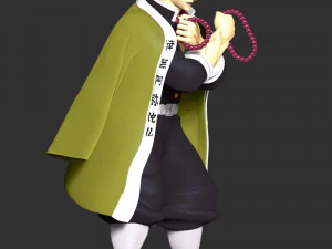 Demon Slayer Hinokami Chronicles - Gyomei Himejima 3D Print Model